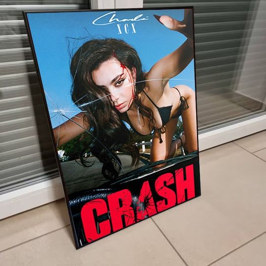 Charli XCX Crash Art Poster