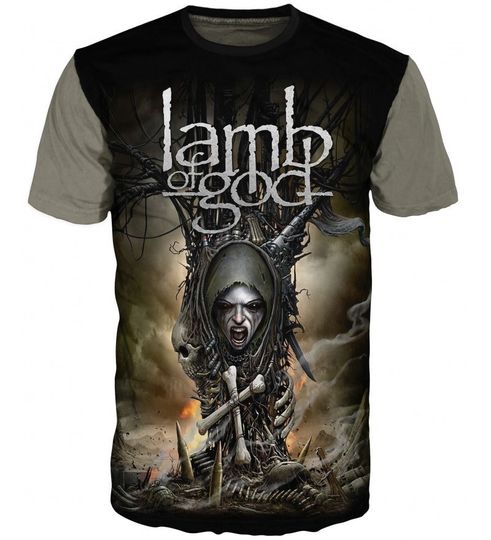 Lamb of God 3D T-shirt