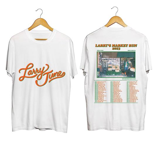 Larry June Fan Shirt, Larry's Market Run 2023 World Tour Shirt, Larry June 2023 Concert For Fan