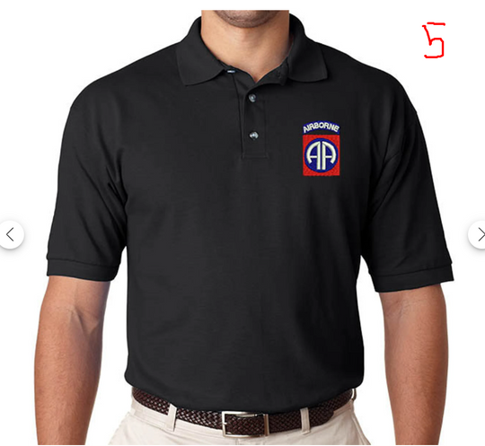 COAST GUARD Embroidered Polo Shirt