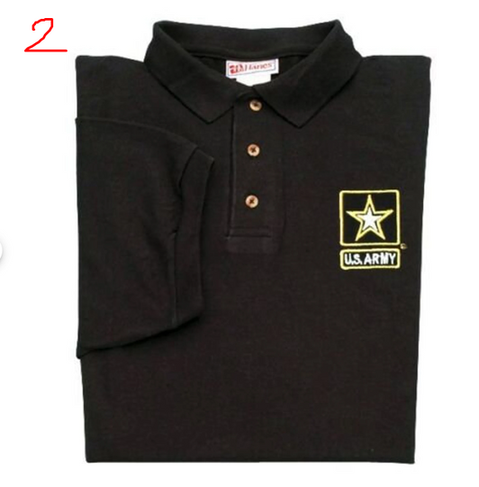 COAST GUARD Embroidered Polo Shirt