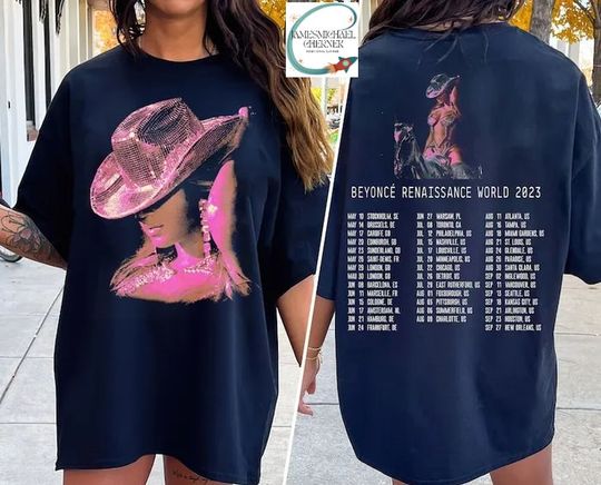 Renaissance Tour 2023 2sides Shirt, Renaissance Shirt