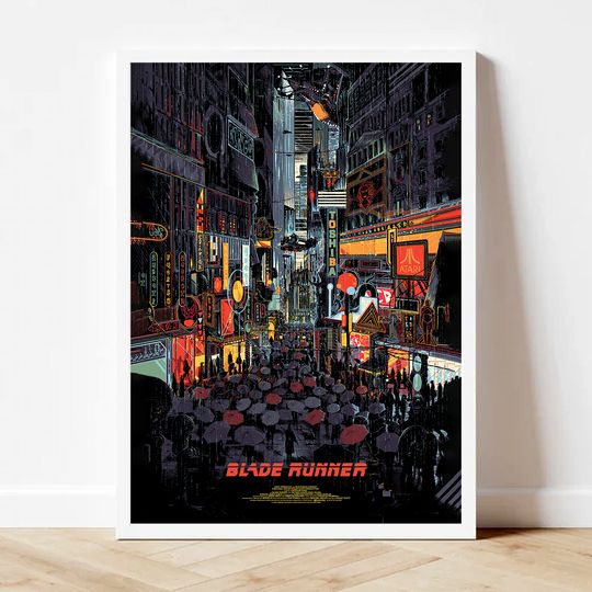 Blade Runner Poster Premium Matte Vertical Poster