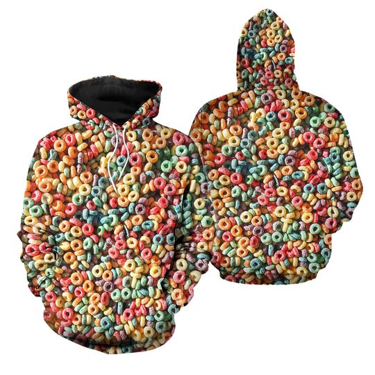 Discover Fruit Loops 3D Hoodie
