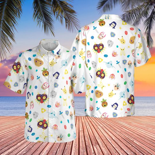 Zelda majora and korok hawaiians Shirt