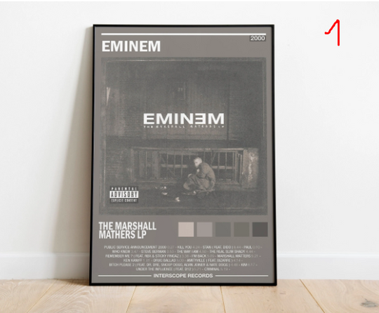 Eminem - The Marshall Mathers LP - Album Poster