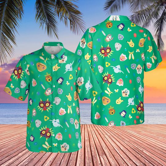Zelda majora and korok hawaiians Shirt