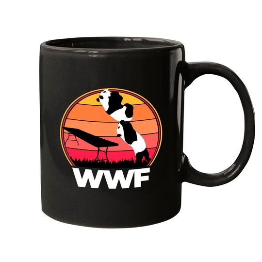 Wwf wrestling pandas Mugs