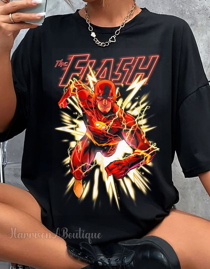 Vintage The Flash Glow 2023 Shirt, The Flash 2023 Shirt