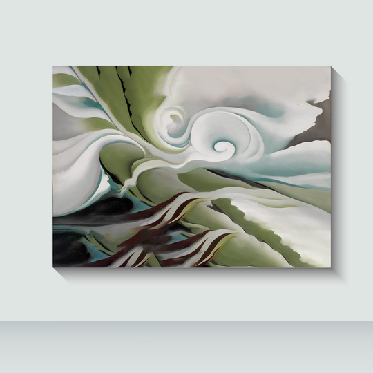 Georgia O'Keeffe Nature Forms Gaspe Canvas