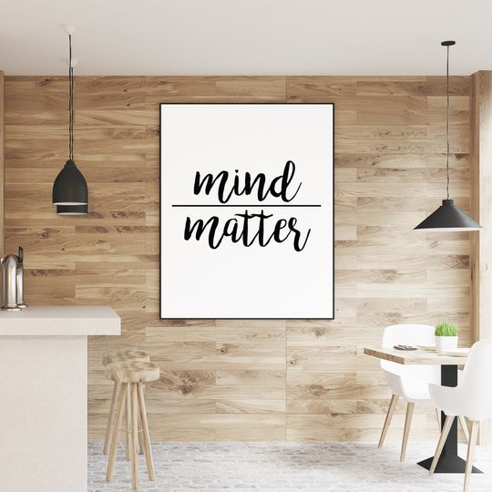 Mind over Matter Premium Matte Vertical Poster