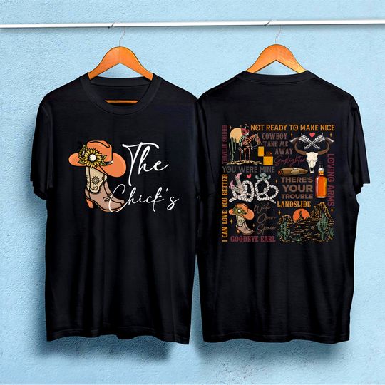 The chicks Concert 2 sides T-shirt, Dixie Chick's Shirt