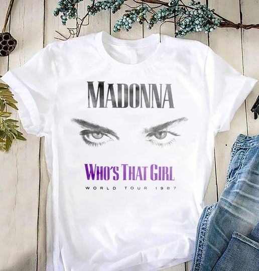 Madonna Who's That Girl T-Shirt, Madonna Queen Of POP Shirt, Madonna Tour 2023 Shirt