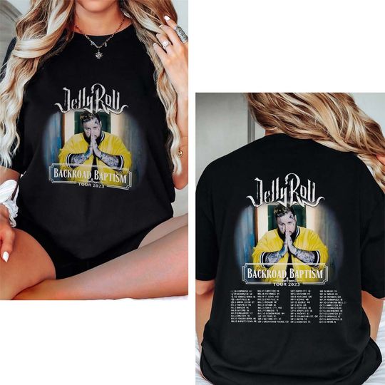 Discover Jelly Tour Shirt, Jelly Roll Music Tour Shirt 2023, Jelly Roll Shirt for fan