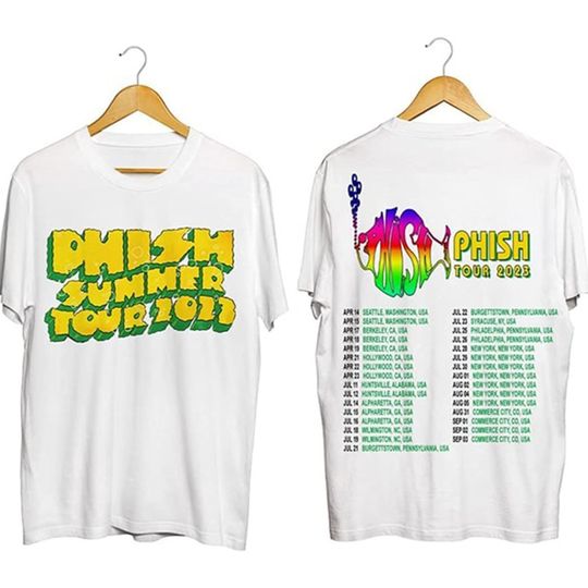 Phish Band Music Shirt 2023, Summer Tour 2023, Phish Tour 2023 Shirt