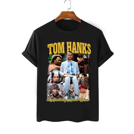 Lmited Tom Hanks Tshirt Bootleg Shirt Vintage Tee