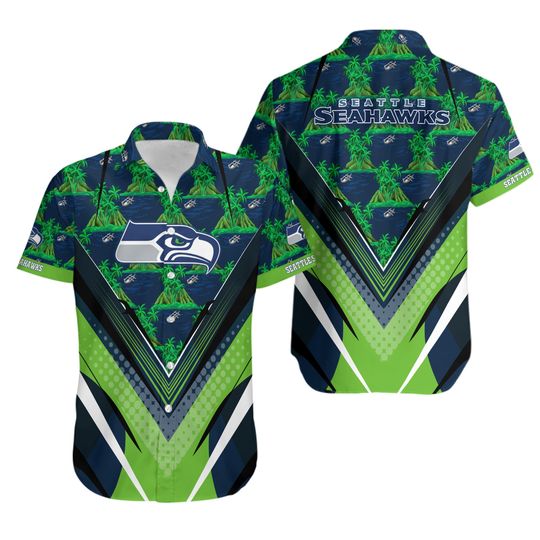 Seattle Seahawks Hawaiian Shirt