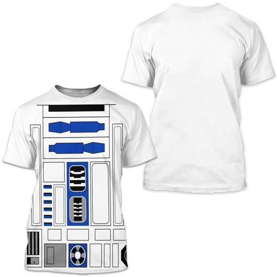 Star Wars R2 D2 Costume R2D2 Adult T-Shirt