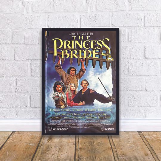 The Princess Bride 1987 Love Adventure Movie Poster