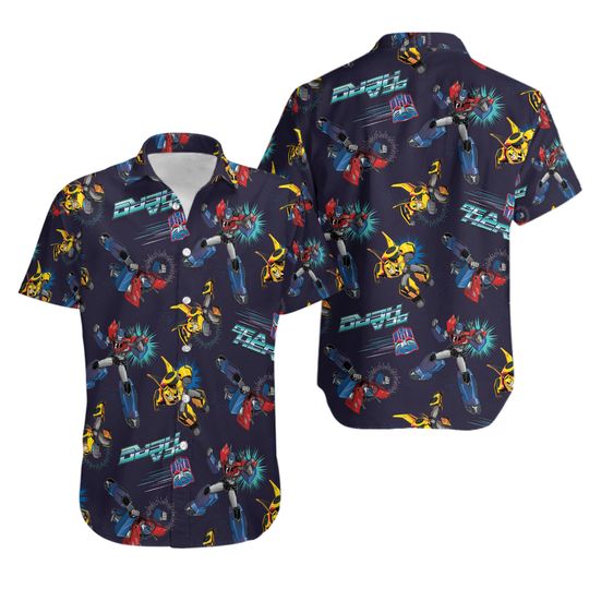 Transformers Hawaiian Shirt, Bumblebee Shirt,  Transformers 2023 Shirt