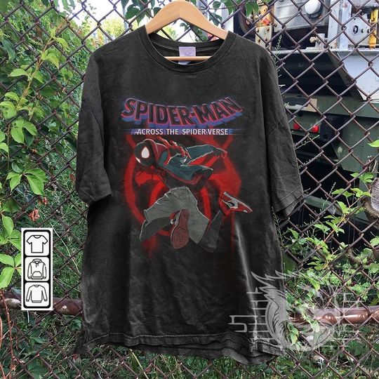 Miles Morales Movie Shirt, SpiderMan 2023, Across The Spider Verse Shirt