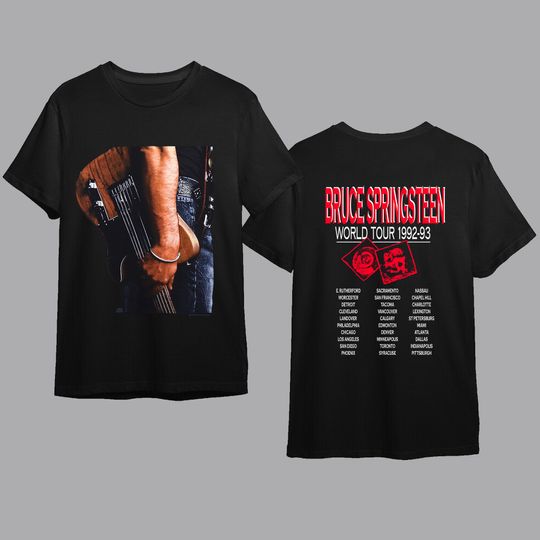Bruce Springsteen 1992-93 World Tour T-Shirt
