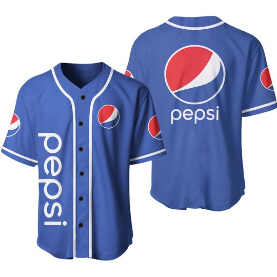Pepsi Soda Baseball Jersey