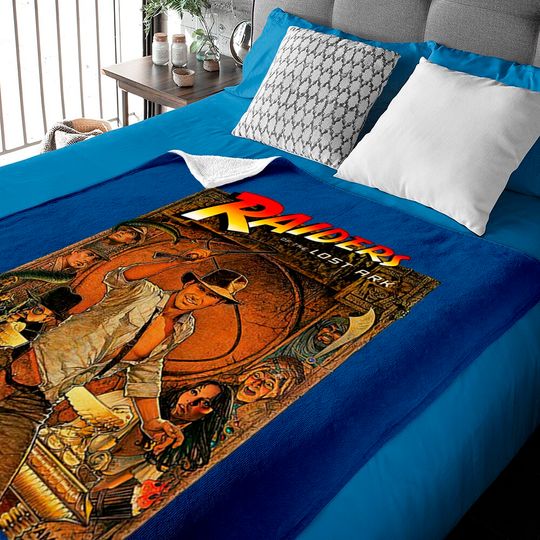 Indiana Jones V2 Baby Blankets