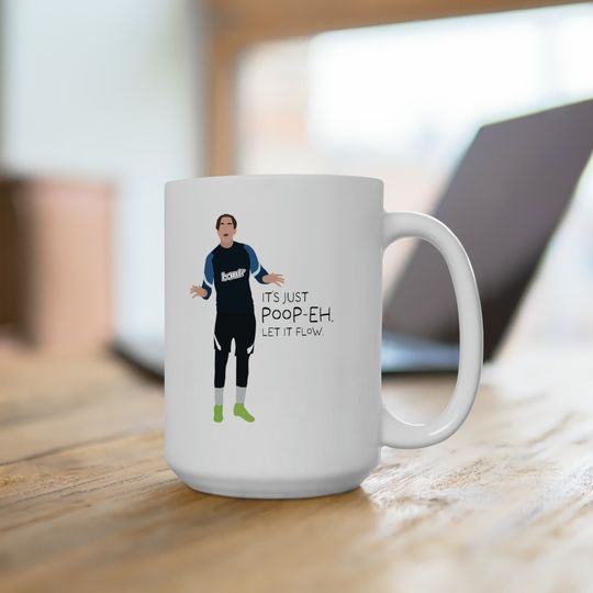 Ted Lasso Jamie Tartt Its Just Poop-eh Fathers Day Gifts for Him Mug