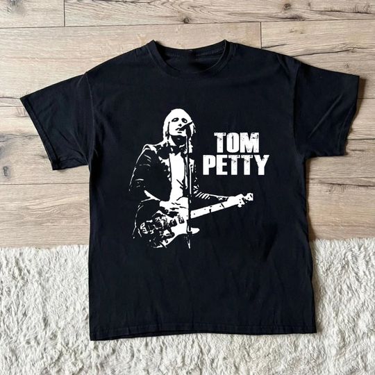 Tom Petty Shirt, Tom Arts Petty Music Legends Live Forever Shirt