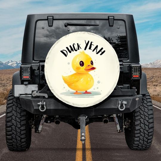 Spare Tire Cover Jeep Rubber Duck