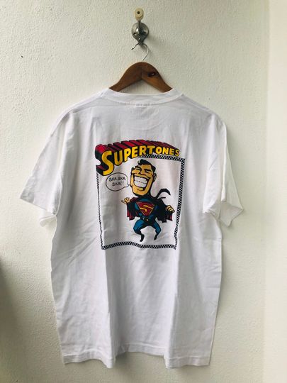 Supertones Orange County Ska Punk Vintage Merchandise Band T-Shirt