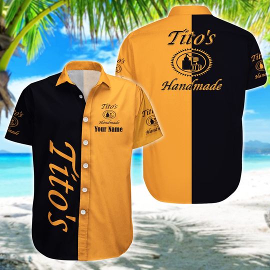 Titos Vodka Shirt, Titos Vodka Hawaiian Shirt, Titos Vodka Button Shirt, Titos Vodka Summer Shirt