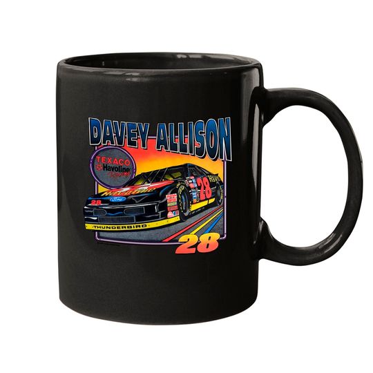 Vintage 1993 Davey Allison Racing 90s Mugs