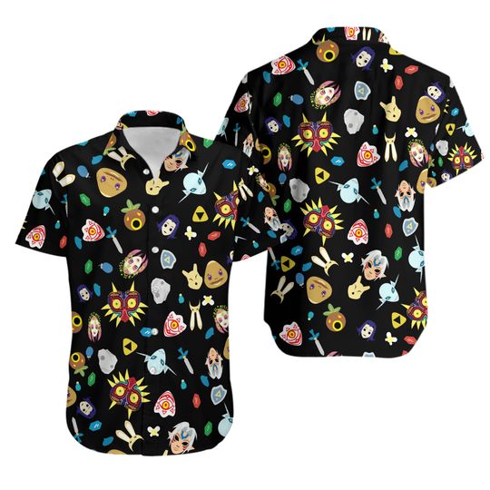 Zelda majora and korok hawaiians Shirt