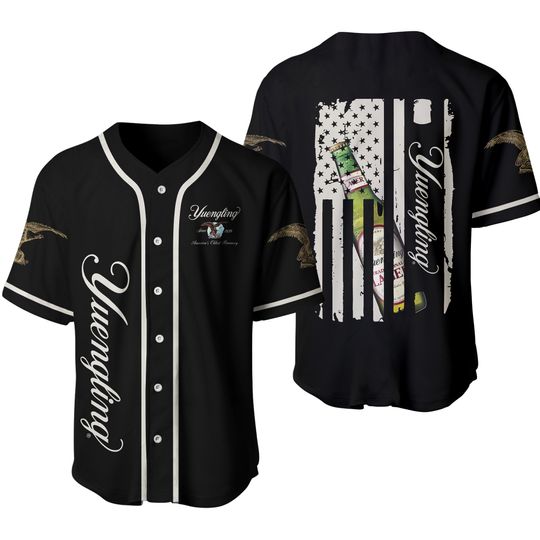 Yuengling Baseball Jersey | Gift For Beer | Mens Hawaiian Shirt | Baseball Jersey