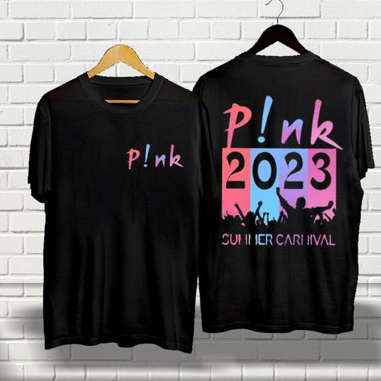 P!nk Summer Carnival Tour 2023 2 sides Shirt,Summer Carnival Tour Shirt,P!nk T-shirt,2023 Music Tour Shirt