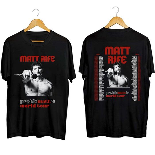 Matt Rife 2023 World Tour Shirt, Matt Rife 2023 Tour Shirt, Matt Rife Fan Shirt, Matthew Steven Rife Shirt Gift