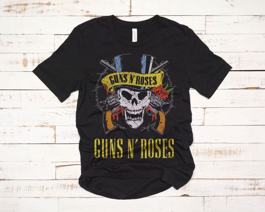 Guns n Roses shirt, Guns and Roses band shirt,