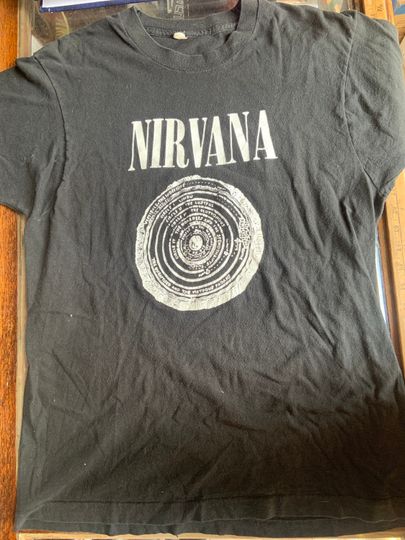 RARE Vintage 1991 Nirvana Vestibule T-shirt