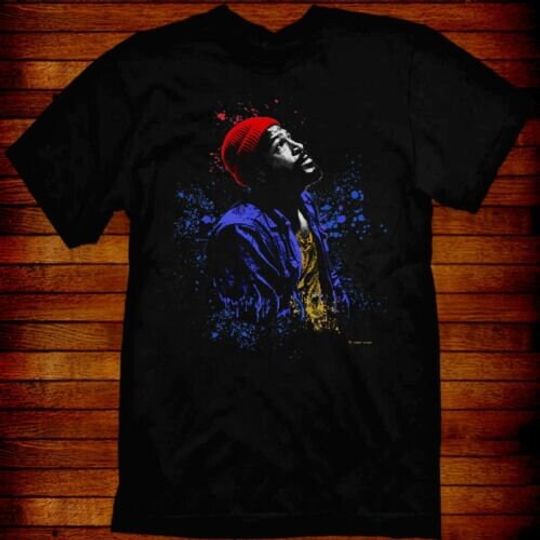 Marvin Gaye T-Shirt, Vintage Marvin Gaye Music Singer T-Shirt,