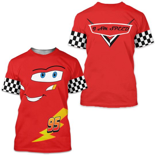 Lightning Speed Disney 3D Shirt