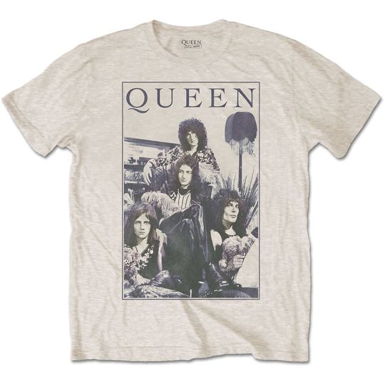 Queen Freddie Mercury Brian May Band Vintage T-Shirt