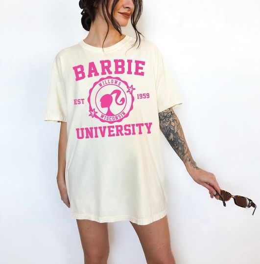 Barbie University Shirt, Barbie Girl Shirt, Gift For Barbie Lover, Barbie University Shirt