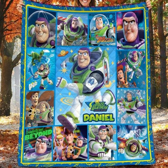 Buzz Lightyear Fleece Blanket, Disney Buzz Lightyear Fleece Blanket