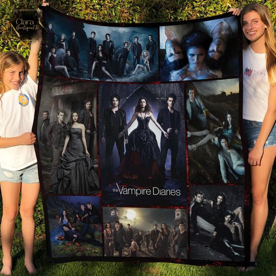 The Vampire Diaries Movie Fleece Blanket