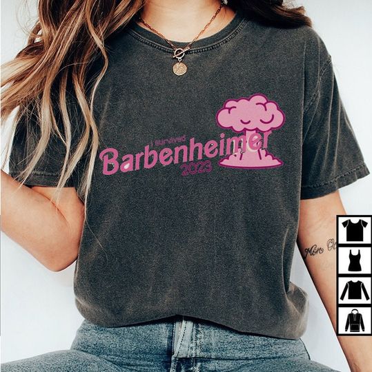 Barbenheimer Barbie Movie Oppenheimer T-Shirt