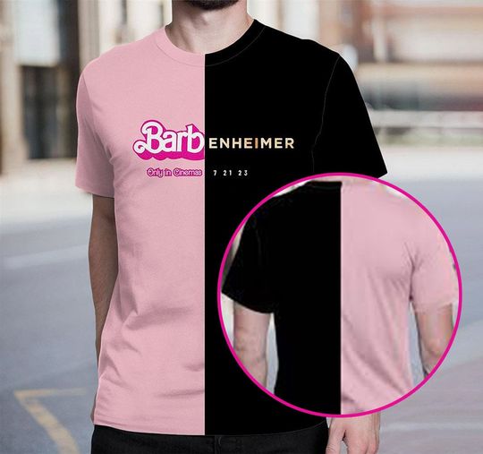 Barbenheimer Barbie Movie Oppenheimer Shirt, The Ultimate Double Feature