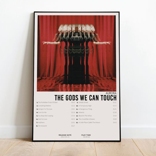 AURORA - The Gods We Can Touch | Album Cover Poster