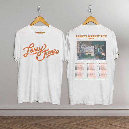 Larry's Market Run 2023 World Tour Shirt, Larry June Fan Shirt